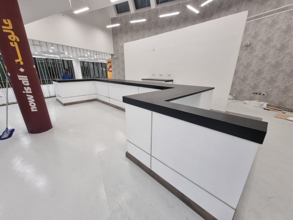 Construction Fit-Out of Kiosk @ Al Bayt Stadium in Al Khor Qatar