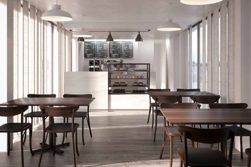 Dinara Kasko Coffee Shop Fit-Out Modification Works @ Qatar National Museum